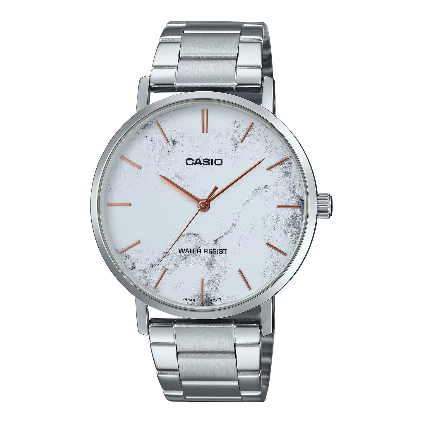 Casio Men's Watch Analog Silver Stainless-Casio-Albatel