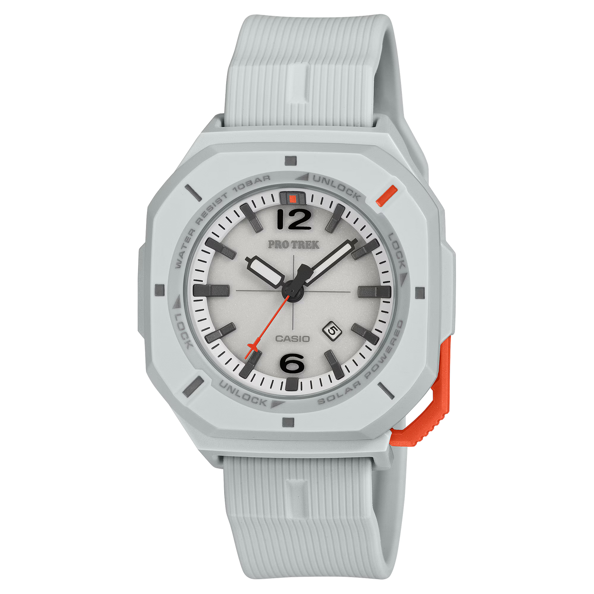 Bio-Mass Solar Outdoor White/Light Grey Watch