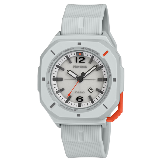 Bio-Mass Solar Outdoor White/Light Grey Watch