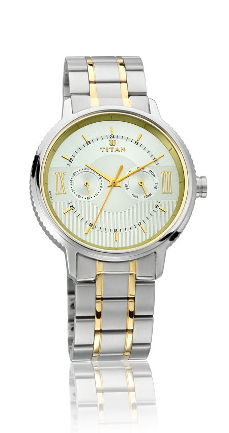 Titan Regalia Baron Silver Dial Analog for Men-TITAN-Albatel