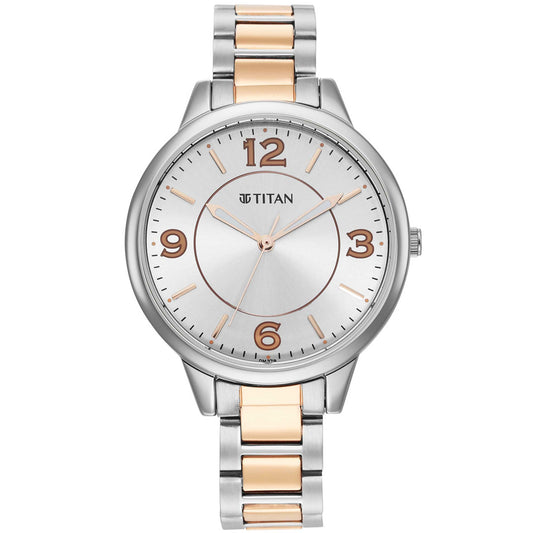 Titan Trendsetters Silver White Dial-TITAN-Albatel