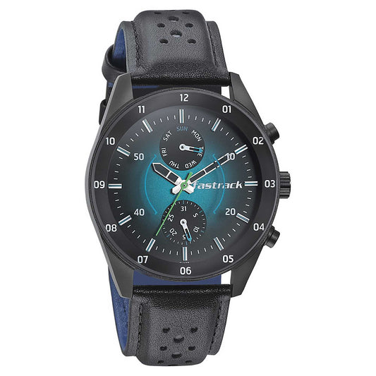 Fastrack Space Analog Blue Dial Men's-Fastrack-Albatel