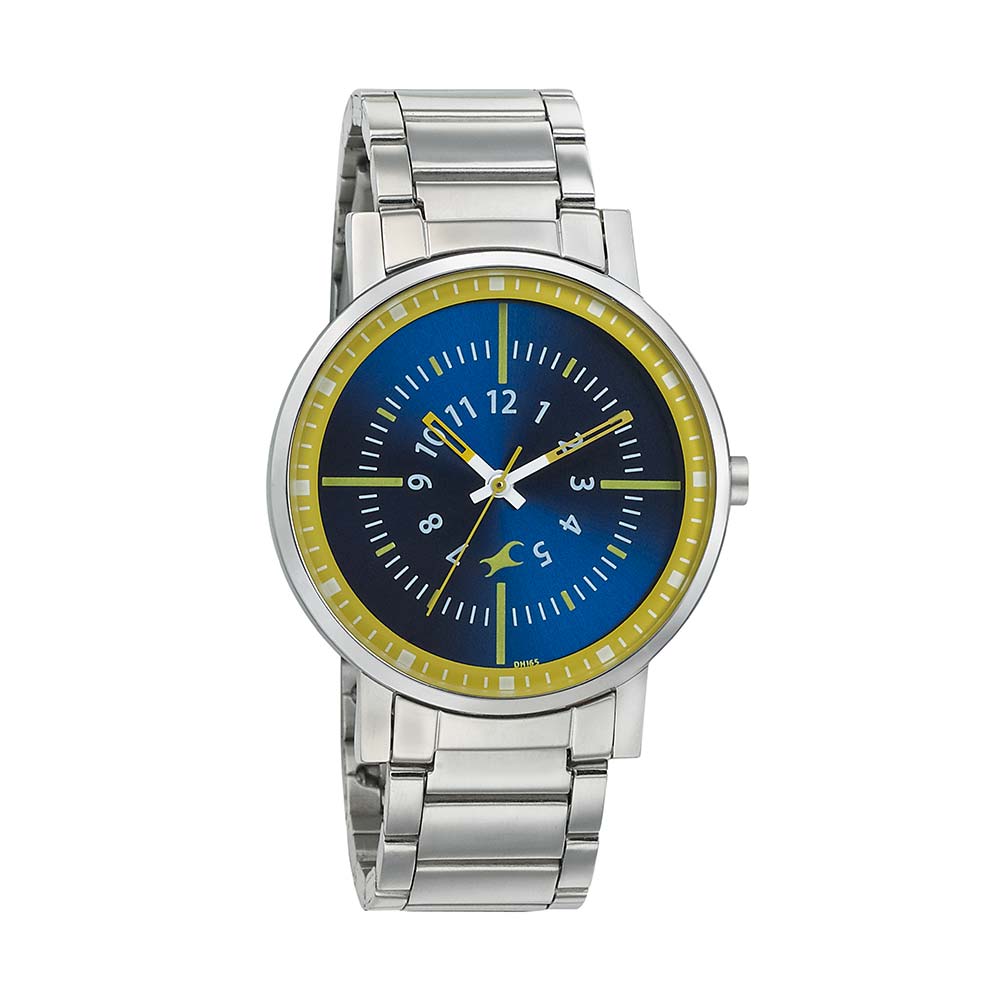 Fastrack Varsity Blue Dial Analog Watch for Women-Fastrack-Albatel