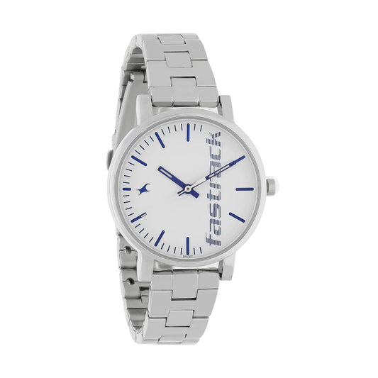 Fundamentals White Dial Analog Watch for Women